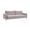 thumbnail image 1 of Ottomanson Chic Convertible Sofa Bed 71", Beige Microfiber, 1 of 4
