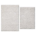 thumbnail image 1 of Ottomanson Chimera Non-Slip Rubberback Polyester Cream Bath Rug Set, 2 Piece, 1 of 8