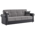 thumbnail image 1 of Ottomanson Convertible Sleeper Sofa Bed with Hidden Storage, Firm Comfort Couch, Gray, 1 of 7