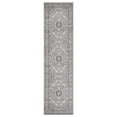 thumbnail image 1 of Ottomanson Diagona Traditional Medallion 3x10 Runner Rug, 2'7" x 9'10", Ivory/Gray, 1 of 7