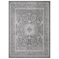 thumbnail image 1 of Ottomanson Diagona Traditional Medallion 7x10 Area Rug, 6'7" x 9'3", Gray/Ivory, 1 of 7