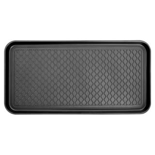 UNIMAT 3x5 (36x60) Dual Ribbed Outdoor-Indoor Doormat with Waterproof  Charcoal Rubber Backing - Stylish Welcome Mat, Perfect for Home, Office,  and