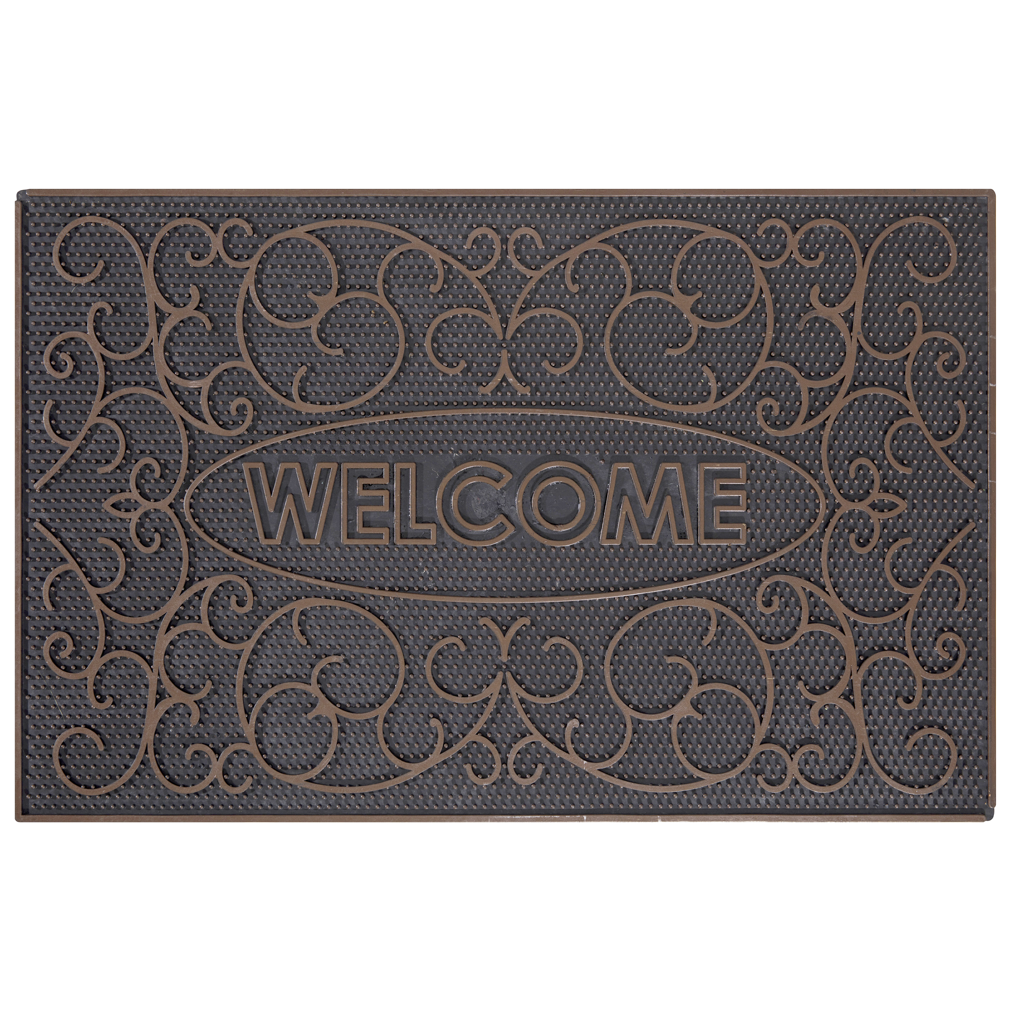 Ottomanson Easy Clean, Waterproof, Low Profile, NonSlip Vine Indoor