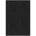 thumbnail image 1 of Ottomanson Non-Slip Hallway Runner Rug 6'6" x 40' Indoor/Outdoor Custom Size Utility Carpet for Garage, Black Ribbed, 1 of 9