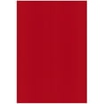 thumbnail image 1 of Ottomanson Non-Slip Hallway Runner Rug 6'6" x 46' Indoor/Outdoor Custom Size Utility Carpet for Garage, Red Ribbed, 1 of 10