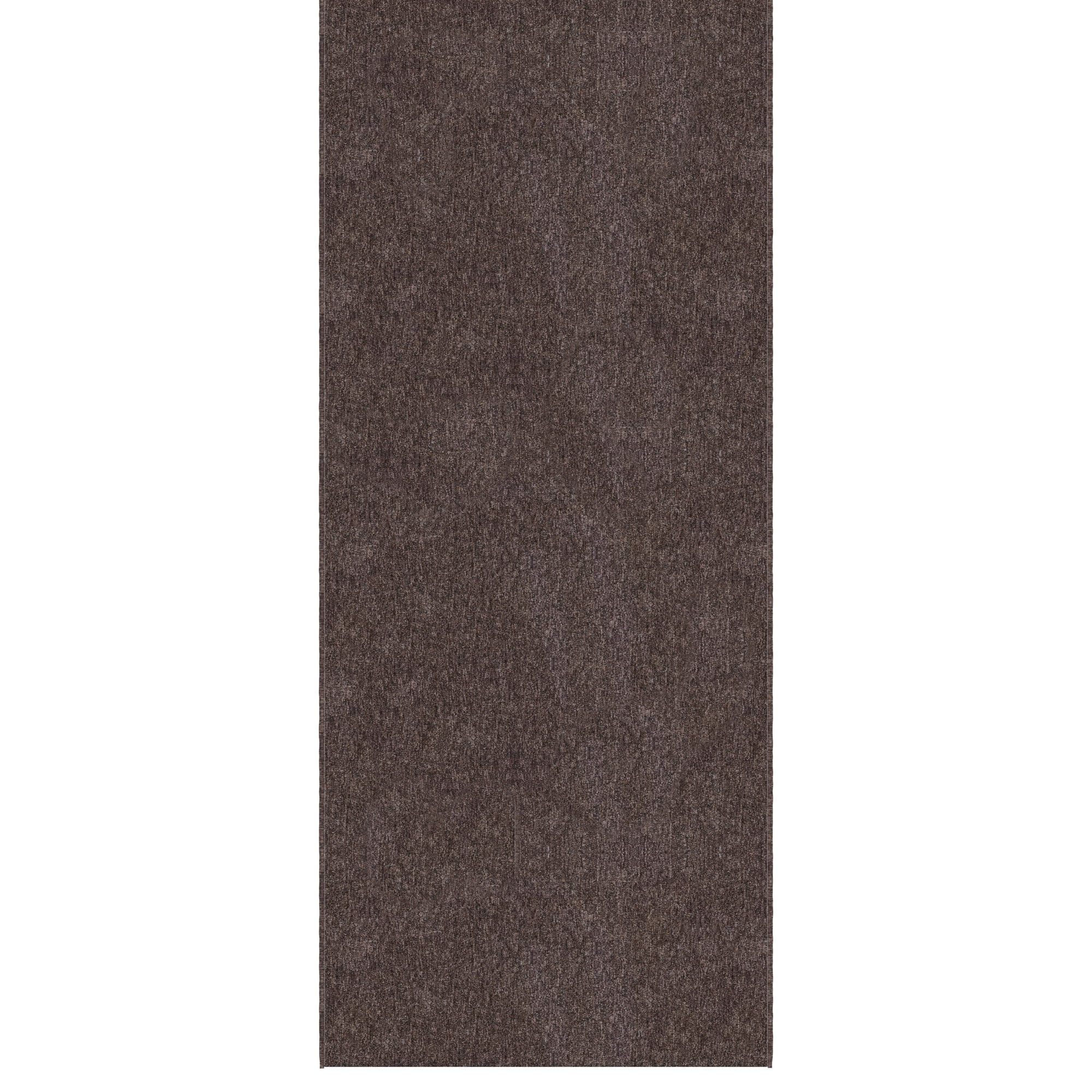 Ottomanson Extra Long Hallway Runner Rug 2x16 Non-Slip Rug for Kitchen or Bedroom, 1'10" x 16', Brown