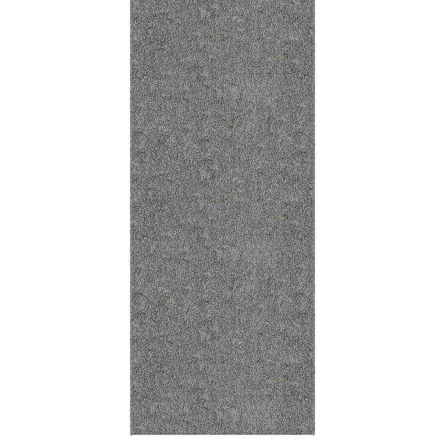 Ottomanson Extra Long Hallway Runner Rug 2x44 Non-Slip Rug for Kitchen or Bedroom, 1'10" x 44', Gray