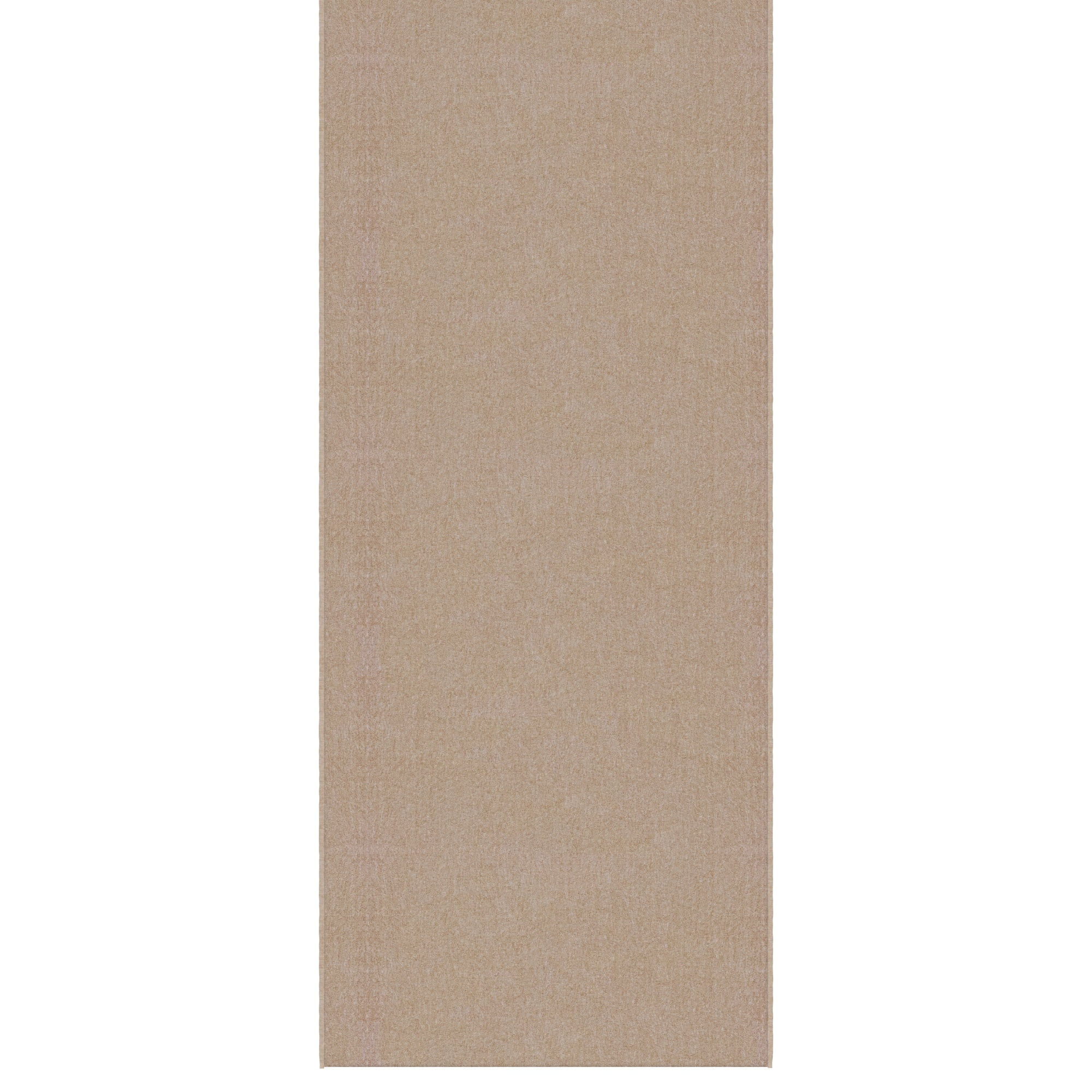 Ottomanson Hallway Runner Rug 2'7" x 26' Non-Slip Stain-Resistant Custom Size Carpet for Kitchen, Beige