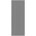 thumbnail image 1 of Ottomanson Non-Slip Hallway Runner Rug 2' x 12' Indoor/Outdoor Custom Size Utility Carpet for Garage, Gray Ribbed, 1 of 9