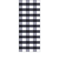 thumbnail image 1 of Ottomanson Extra Long Runner Rug 2'7" x 37' – Non-Slip Low Pile Hallway Carpet, Buffalo Plaid Black/White, 1 of 8