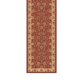 thumbnail image 1 of Ottomanson Extra Long Runner Rug 2'7" x 41' – Non-Slip Low Pile Hallway Carpet, Oriental Red, 1 of 6
