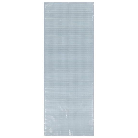 Ottomanson Floor Protector Waterproof Non-Slip Rubberback 2x26 Indoor Protector Runner Rug, 2'2" x 26', Clear