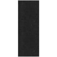 thumbnail image 1 of Ottomanson Non-Slip Hallway Runner Rug 2' x 6' Indoor/Outdoor Custom Size Utility Carpet for Garage, Black Ribbed, 1 of 9