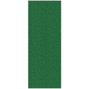 Ottomanson Non-Slip Hallway Runner Rug 2' x 8' Indoor/Outdoor Custom Size Utility Carpet for Garage, Green