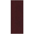 thumbnail image 1 of Ottomanson Non-Slip Hallway Runner Rug 2'7" x 8' Indoor/Outdoor Custom Size Utility Carpet for Garage, Red Ribbed, 1 of 8