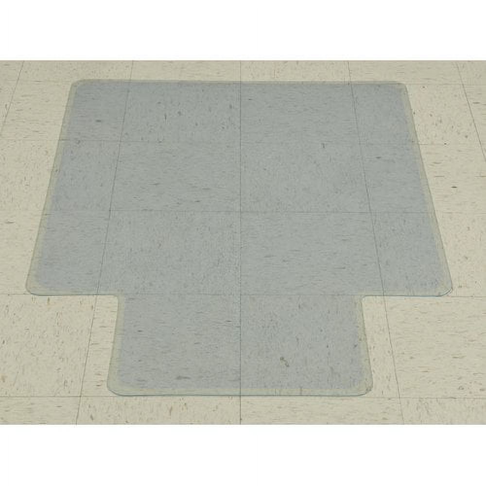 Ottomanson Hard Floor Plastic Chair Mat with Lip 36"X48" Plastic Mat