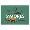 thumbnail image 1 of Ottomanson Hershey Smores Logo Non-Slip Rubberback 3x5 Machine Washable Area Rug, 3'3" x 5', Green, 1 of 7