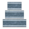 thumbnail image 1 of Ottomanson Kitchen Rug Set 3-Piece, Washable Non-Slip Mats for Kitchen, 24" x 31" + 31" x 48" + 31" x 60", Greek Border Greyish Blue, 1 of 5