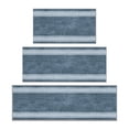 thumbnail image 1 of Ottomanson Kitchen Rug Set 3-Piece, Washable Non-Slip Mats for Kitchen, 24" x 31" + 31" x 48" + 31" x 60", Greek Border Greyish Blue, 1 of 5