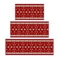 thumbnail image 1 of Ottomanson Kitchen Rug Set 3-Piece, Washable Non-Slip Mats for Kitchen, 24" x 31" + 31" x 48" + 31" x 60", Mahal Red, 1 of 4