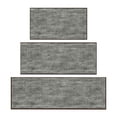 thumbnail image 1 of Ottomanson Kitchen Rug Set 3-Piece, Washable Non-Slip Mats for Kitchen, 24" x 31" + 31" x 48" + 31" x 60", Solid Brown, 1 of 5