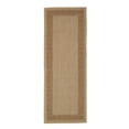 thumbnail image 1 of Ottomanson Landscape Bordered Design 3x7 Non Shedding Indoor/Outdoor Runner Rug, 2'7" x 6'11", Beige, 1 of 7