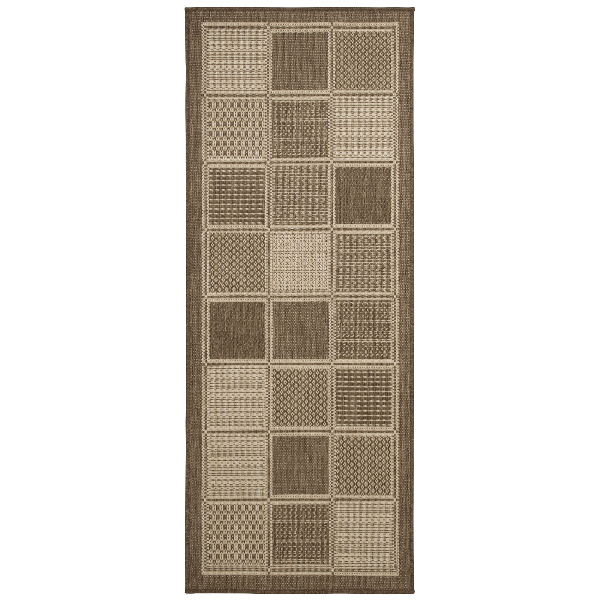 Ottomanson Landscape Boxes Design 3x7 Non Shedding Indoor/Outdoor ...
