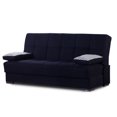thumbnail image 1 of Ottomanson Loft Sofa Bed with Storage 75", Black Chenille, 1 of 6