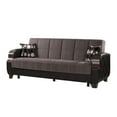 thumbnail image 1 of Ottomanson Luna Sofa Bed with Storage 74", Gray Chenille, 1 of 7