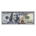 thumbnail image 1 of Ottomanson Machine Washable 100 Dollar Bill Non-Slip Rubberback 17x43 Money Rug, 17" x 43", Multicolor, 1 of 7