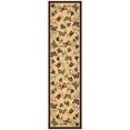 thumbnail image 1 of Ottomanson Non-Slip Hallway Runner Rug 1'10" x 7' Perfect for High Traffic Areas, Beige Butterfly, 1 of 8