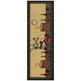 thumbnail image 1 of Ottomanson Machine Washable Non-Slip Rubberback Chef 2x5 Kitchen Runner Rug, 20" x 59", Beige, 1 of 7