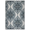 thumbnail image 1 of Ottomanson Non-Slip Area Rug for Living Room 3'3" x 5' Durable Low Profile Carpet, Off-White Oriental, 1 of 8