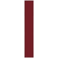 thumbnail image 1 of Ottomanson Non-Slip Rubberback Modern Solid 2x12 Indoor Runner Rug, 1'10" x 12', Red, 1 of 13