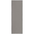 thumbnail image 1 of Ottomanson Solid Bathroom Runner Rug 20" x 53" - Non Slip Low Pile Carpet, Gray, 1 of 13