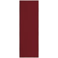 thumbnail image 1 of Ottomanson Solid Bathroom Runner Rug 20" x 59" - Non Slip Low Pile Carpet, Red, 1 of 14