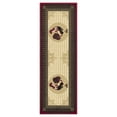 thumbnail image 1 of Ottomanson Machine Washable Non-Slip Rubberback Rooster 2x5 Kitchen Runner Rug, 20" x 59", Beige/Red, 1 of 8