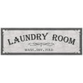 thumbnail image 1 of Ottomanson Non-Slip Rubberback Vintage 2x5 Laundry Room Runner Rug, 20" x 53", Light Gray, 1 of 11