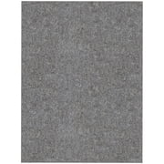 Ottomanson Non-Slip Area Rug for Living Room 27 x 5 Stain-Resistant Low Pile Floor Carpet, Gray