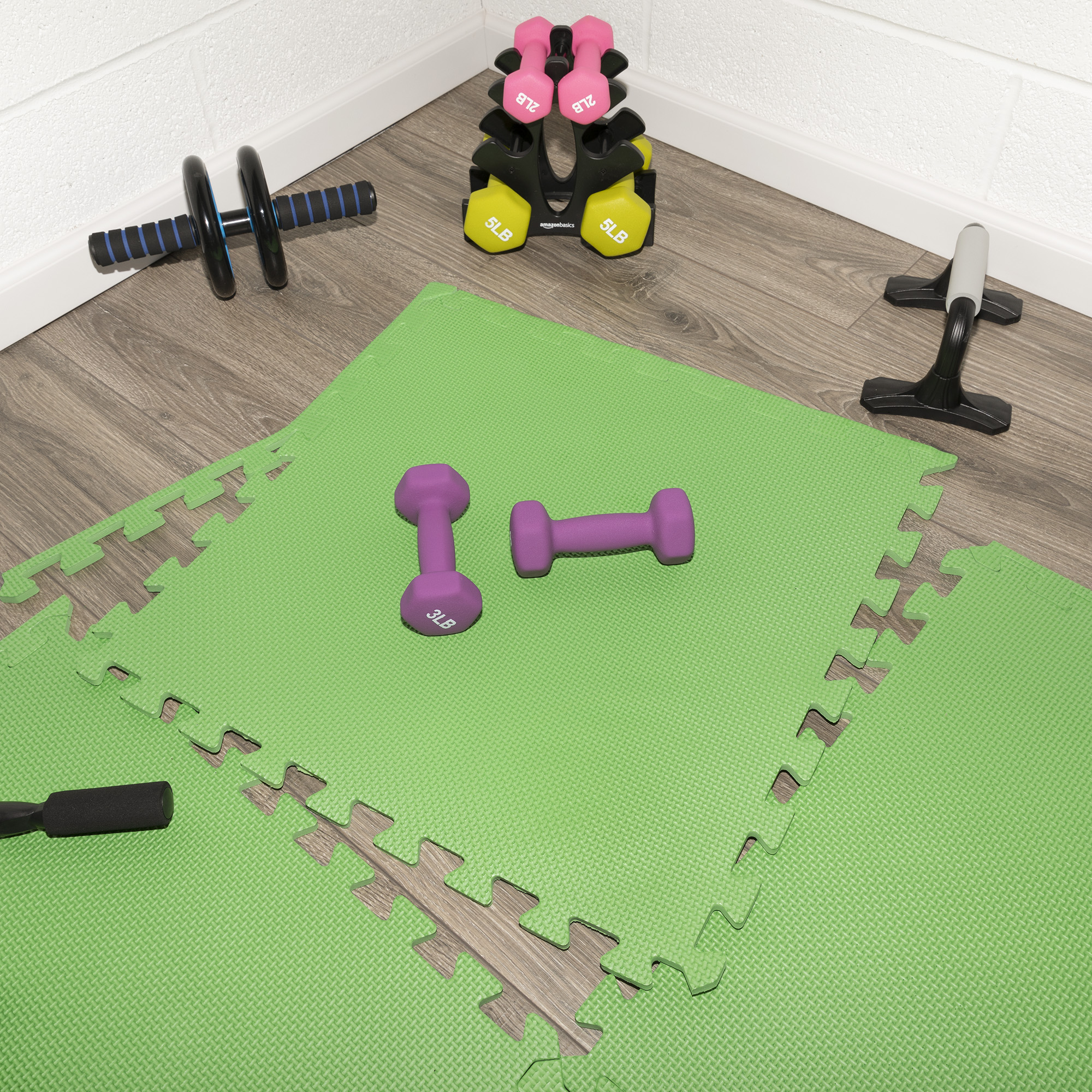 Ottomanson MultiPurpose 24 in. x 24 in. EVA Foam Interlocking Anti