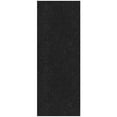 thumbnail image 1 of Ottomanson Non-Slip 2-Piece Kitchen Rug Set, Hallway Runner & Doormat for Entryway, 2' x 3' & 2' x 5', Black Ribbed, 1 of 8