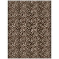 thumbnail image 1 of Ottomanson Non-Slip Area Rug 5' x 7'10" Soft Low Pile Bedroom Accent Rug, Leopard Print Brown, 1 of 11