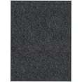 thumbnail image 1 of Ottomanson Non-Slip Area Rug for Living Room 5' x 6'6" Stain-Resistant Low Pile Floor Carpet, Black, 1 of 8