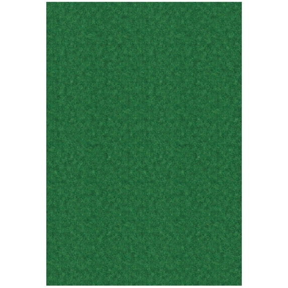 Ottomanson Non-Slip Kitchen Mat Set, Small Area Rug for Entryway Bathroom Laundry, 17" x 31", 2 Pack, Green