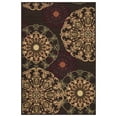 thumbnail image 1 of Ottomanson Non-Slip Area Rug for Living Room 3'3" x 5' Durable Low Profile Carpet, Seafoam Green Oriental, 1 of 8