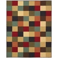 thumbnail image 1 of Ottomanson Non-Slip Area Rug for Living Room 7'10" x 9'10" Durable Low Profile Carpet, Multicolor, 1 of 8