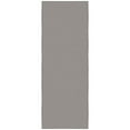 thumbnail image 1 of Ottomanson Solid Kitchen Runner Rug 2'2" x 6' - Non Slip Low Pile Carpet, Gray, 1 of 14