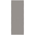 thumbnail image 1 of Ottomanson Solid Kitchen Runner Rug 1'10" x 6' - Non Slip Low Pile Carpet, Gray, 1 of 14