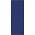 thumbnail image 1 of Ottomanson Solid Kitchen Runner Rug 1'10" x 6' - Non Slip Low Pile Carpet, Navy, 1 of 14