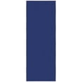 thumbnail image 1 of Ottomanson Solid Kitchen Runner Rug 1'10" x 6' - Non Slip Low Pile Carpet, Navy, 1 of 14